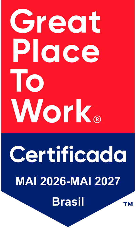 Selo Great Place to Work Certificada 2026 Brasil